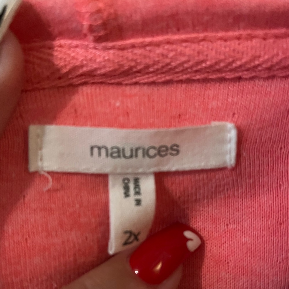 Maurices lightweight hoodie. 

Plus size 2 - Picture 4 of 4